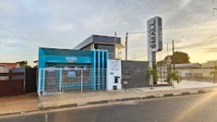 Fachada da lavanderia White Bubbles no bairro Cidade Satélite, Boa Vista - RR