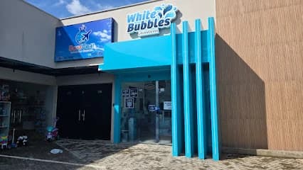 Fachada da lavanderia White Bubbles no bairro Jardim Floresta, Boa Vista - RR